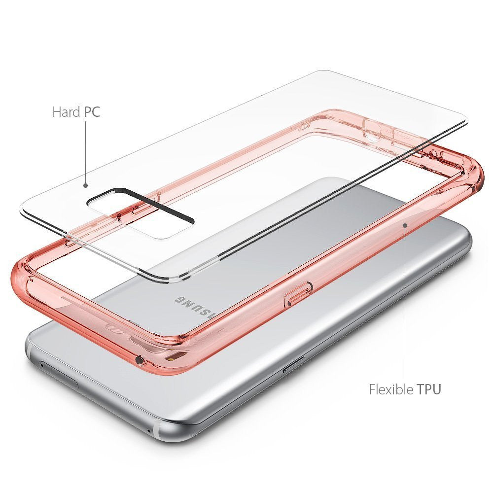 Θηκη Ringke Fusion - Samsung Galaxy S8 Plus G955 - Rose Gold - iThinksmart.gr