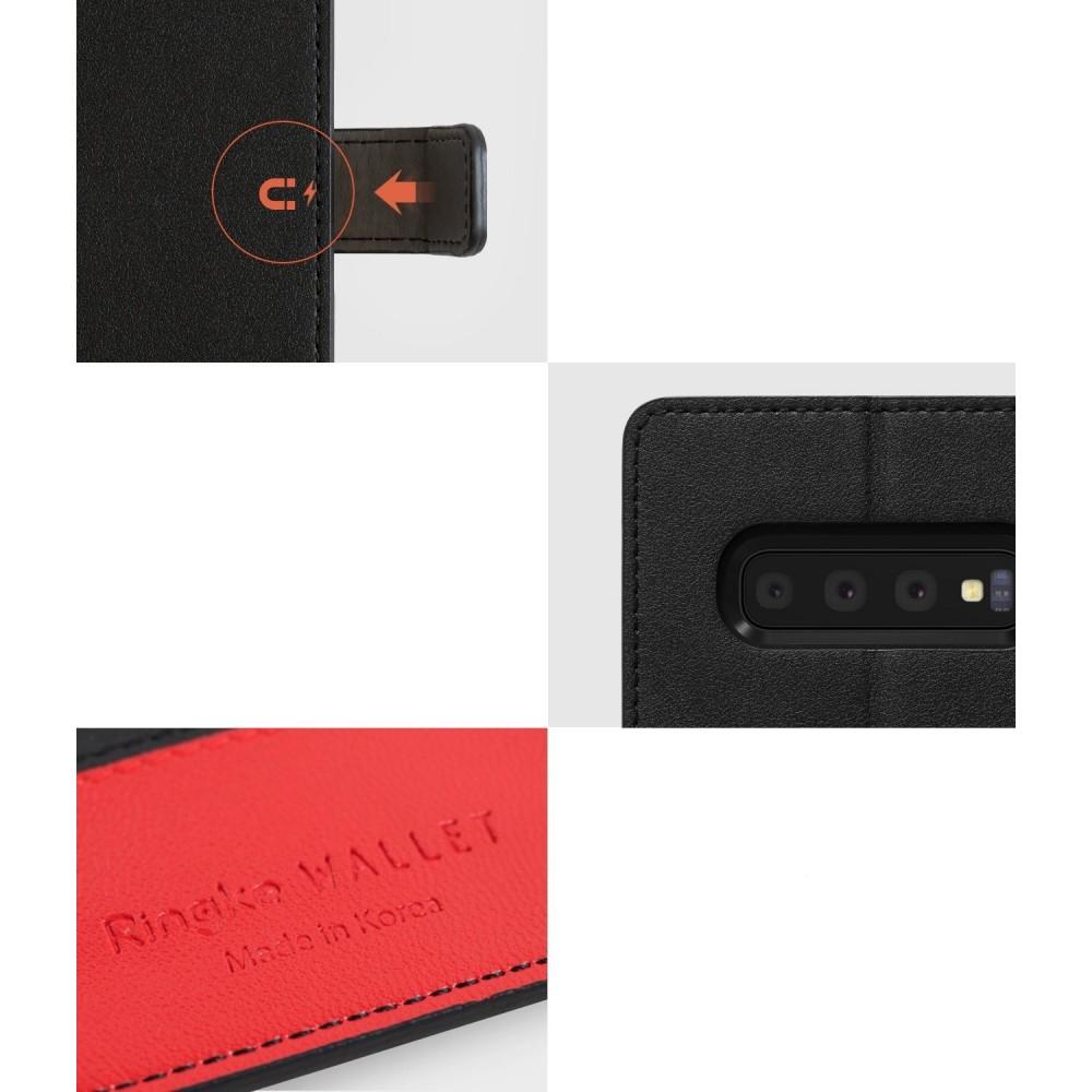 Θηκη Ringke Wallet - Samsung Galaxy S10 Plus - Navy / Brown - iThinksmart.gr