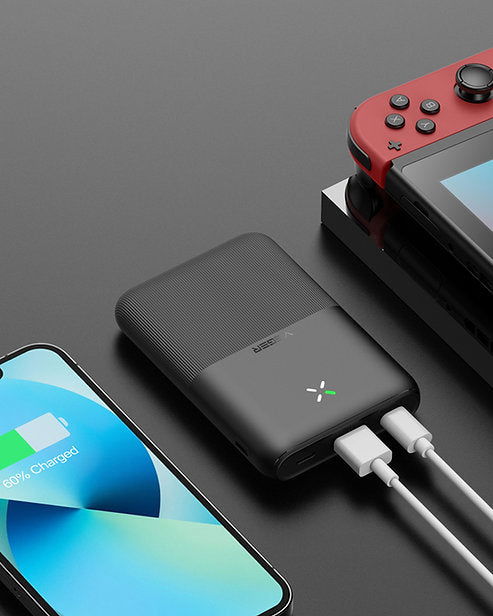 S12 - 10000mAh 20W με Θύρα USB-A και Θύρα USB-C QC 3.0 / Power Delivery - Λευκό - iThinksmart.gr