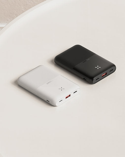 S12 - 10000mAh 20W με Θύρα USB-A και Θύρα USB-C QC 3.0 / Power Delivery - Λευκό - iThinksmart.gr