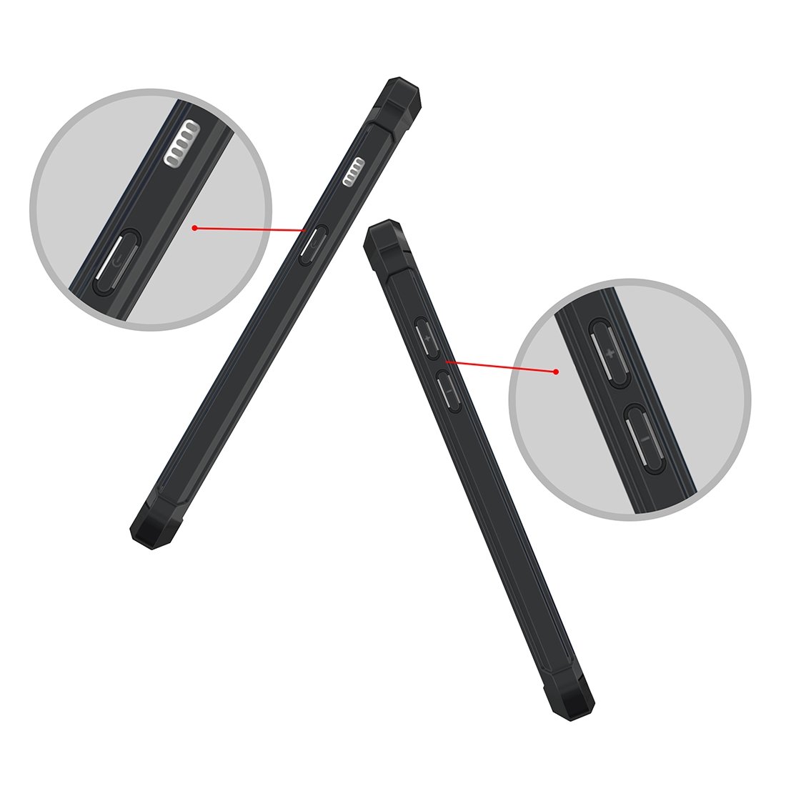 Θηκη Shockproof TPU - Samsung Galaxy A3 (2017) - Μαυρο - iThinksmart.gr