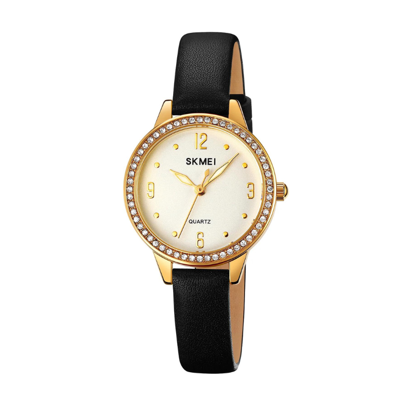 Αναλογικό ρολόι χειρός – Skmei - 2027 - Black/Gold - iThinksmart.gr