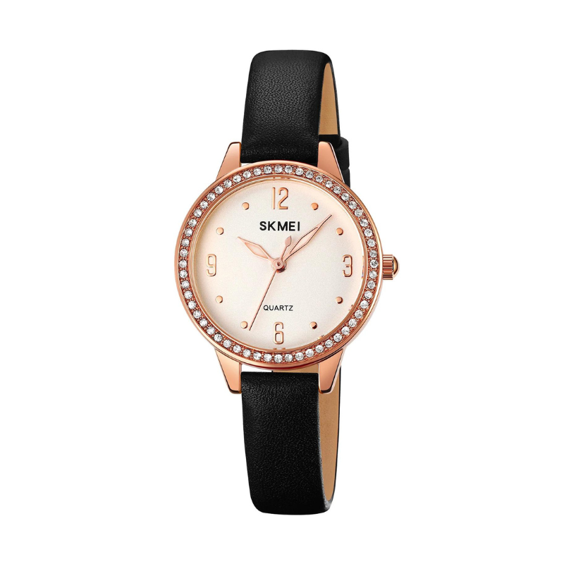 Αναλογικό ρολόι χειρός – Skmei - 2027 - Black/Rose Gold - iThinksmart.gr