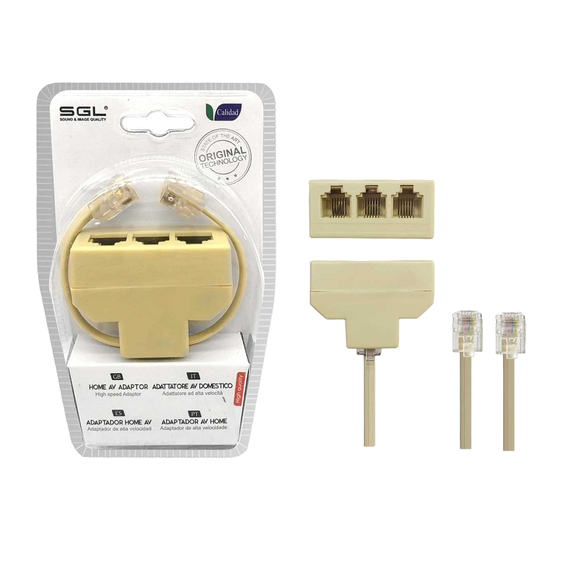 Διακλαδωτής γραμμής δικτύου - Splitter - 3Way - 1783 - 098593 - iThinksmart.gr