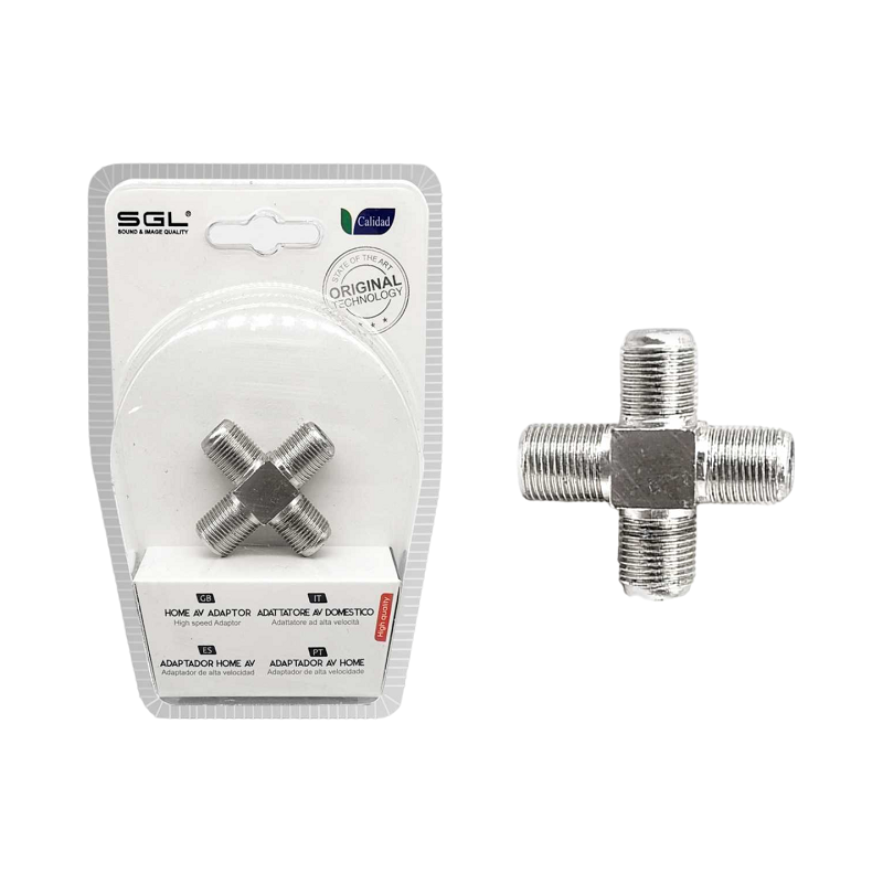 Διακλαδωτής σήματος κεραίας TV - Σταυρός - 1334A-1 - 098746 - iThinksmart.gr