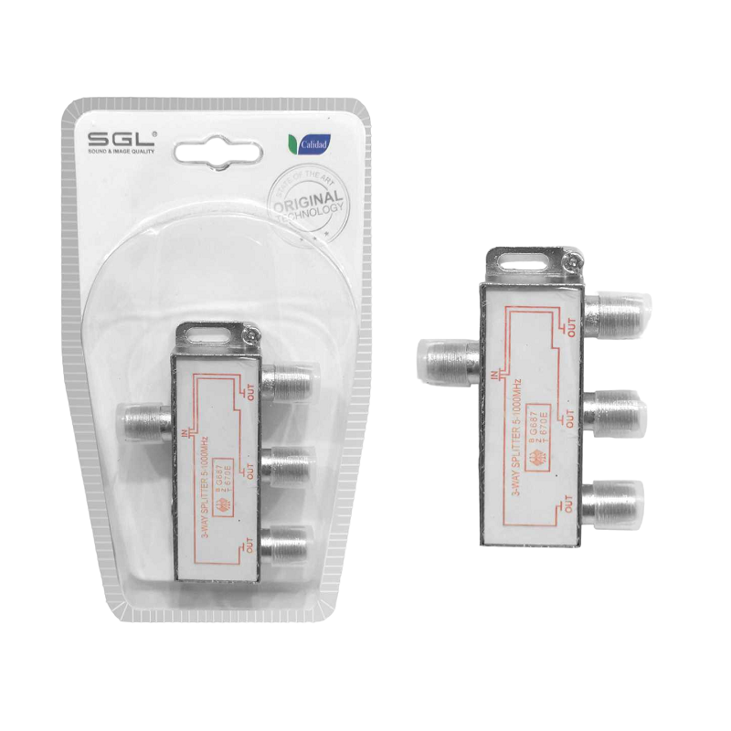 Διακλαδωτής σύνδεσης κεραίας TV - 3Way Splitter - 1802 - 098500 - iThinksmart.gr