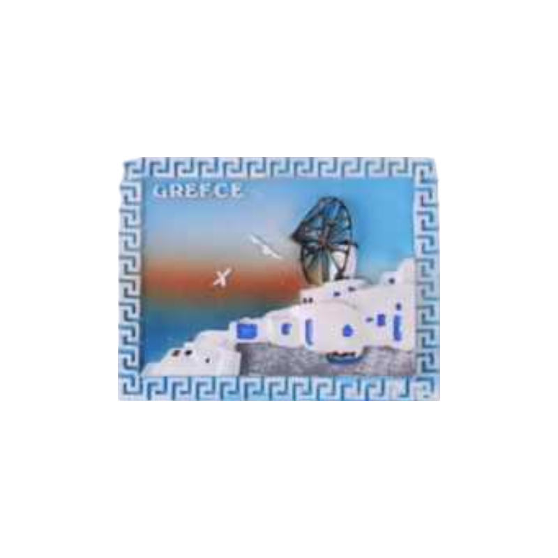 Tουριστικό μαγνητάκι Souvenir - Σετ 12pcs - Resin Magnet - Greece - 678371 - iThinksmart.gr