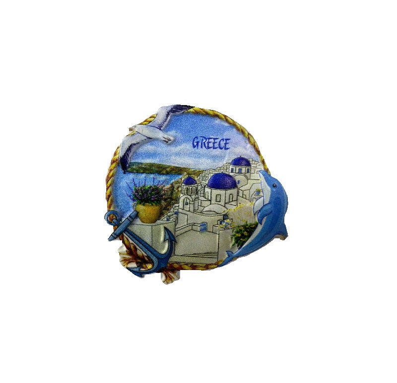 Tουριστικό μαγνητάκι Souvenir – Σετ 12pcs - Resin Magnet - 678068 - iThinksmart.gr
