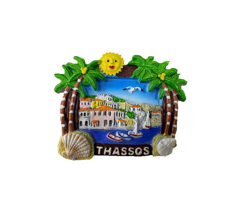 Tουριστικό μαγνητάκι Souvenir – Σετ 12pcs - Resin Magnet - 678127 - iThinksmart.gr