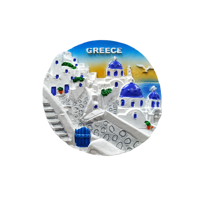 Tουριστικό μαγνητάκι Souvenir – Σετ 12pcs - Resin Magnet - 678246 - iThinksmart.gr