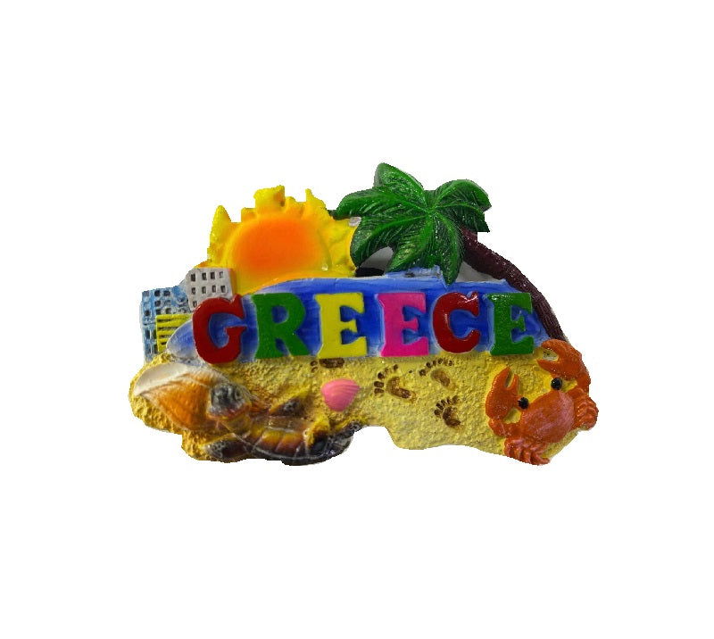 Tουριστικό μαγνητάκι Souvenir – Σετ 12pcs - Resin Magnet - Greece - 678056 - iThinksmart.gr