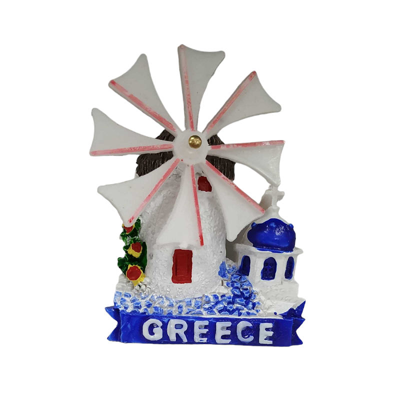 Tουριστικό μαγνητάκι Souvenir – Σετ 12pcs - Resin Magnet - Greece - 678209 - iThinksmart.gr