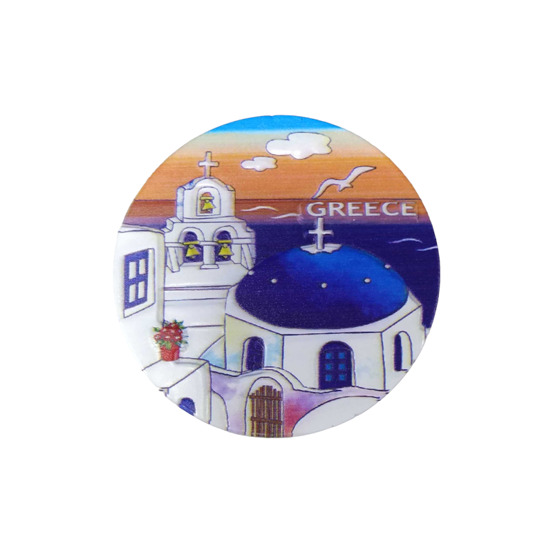 Tουριστικό μαγνητάκι Souvenir – Σετ 12pcs - Resin Magnet - Greece - 678332 - iThinksmart.gr