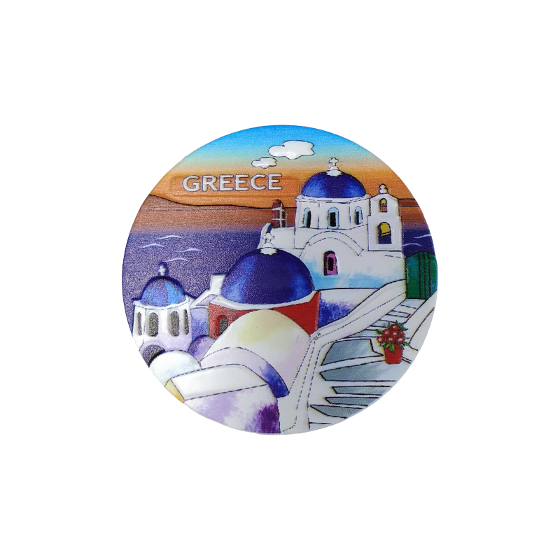 Tουριστικό μαγνητάκι Souvenir – Σετ 12pcs - Resin Magnet - Greece - 678333 - iThinksmart.gr