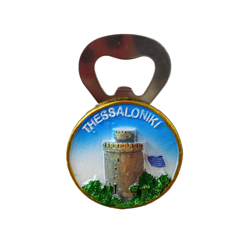 Tουριστικό μαγνητάκι Souvenir – Σετ 12pcs - Resin Magnet - Thessaloniki - 678147 - iThinksmart.gr
