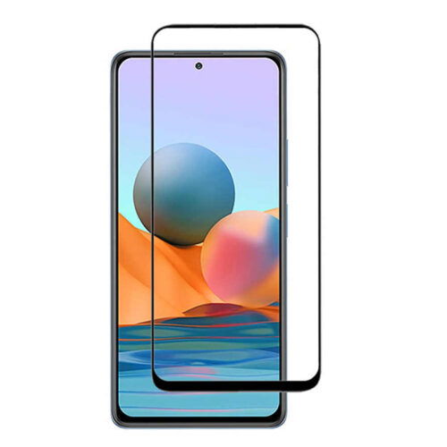 Tempered Glass - Τζαμάκι / Γυαλί Οθόνης 9H OEM - Full Cover Μαύρο - Xiaomi Redmi Note 10 Pro - iThinksmart.gr