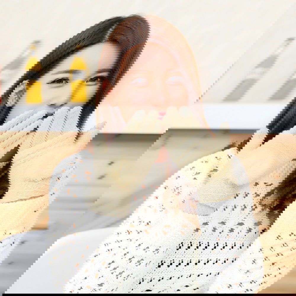 Touch Screen Gloves 2in1 - Beige - iThinksmart.gr