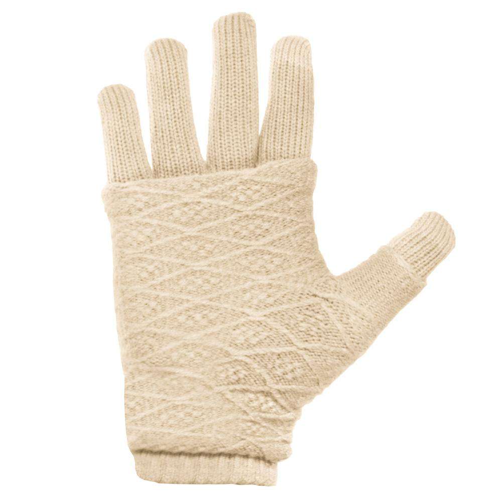 Touch Screen Gloves 2in1 - Beige - iThinksmart.gr