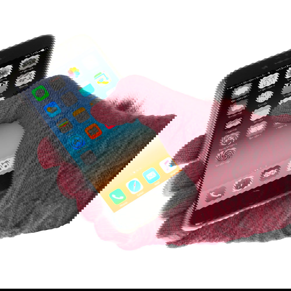 Touch Screen Gloves 2in1 - Beige - iThinksmart.gr