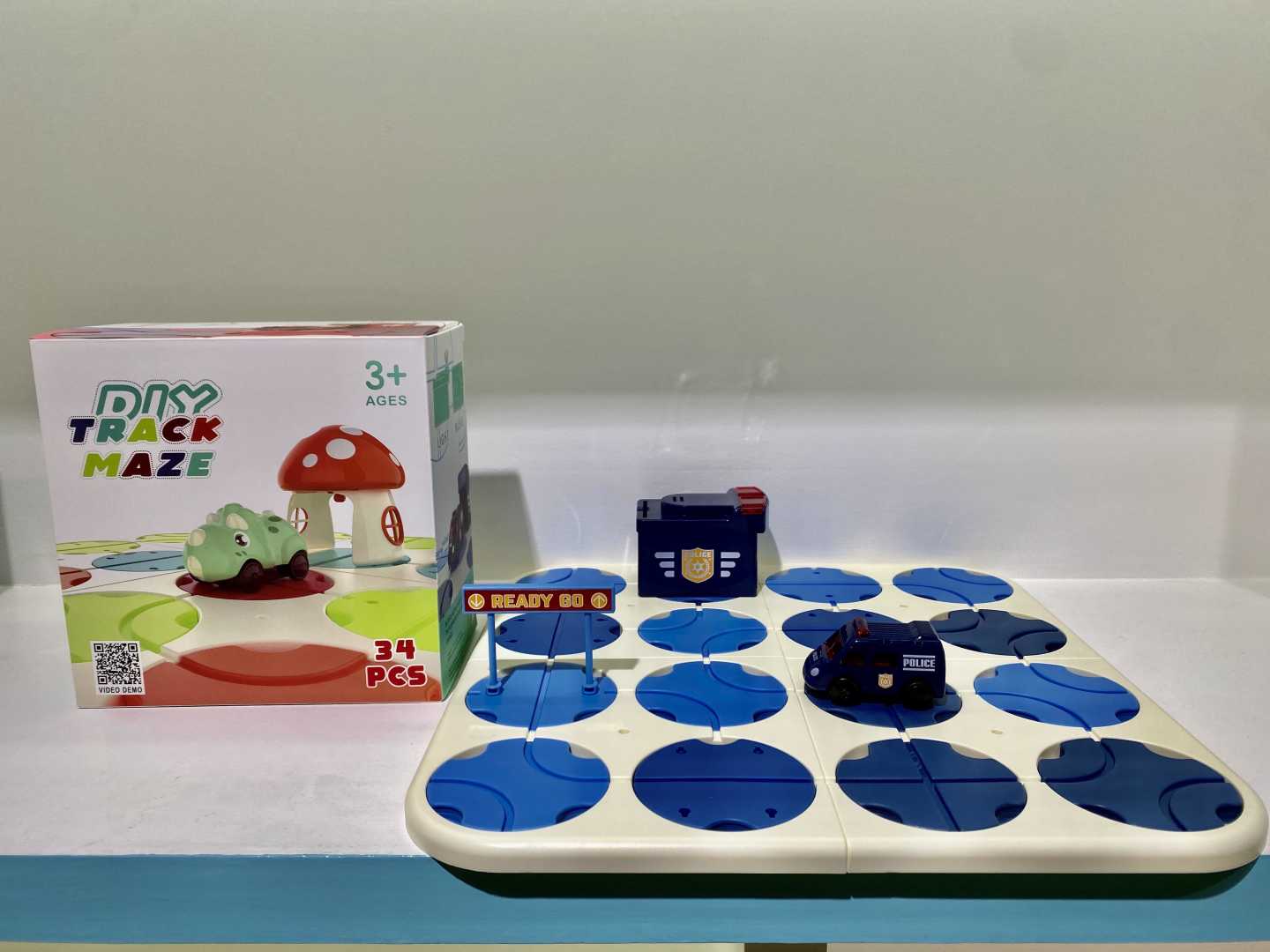 Επιτραπέζιο παιχνίδι - Track Maze - 34pcs - D2023-2 - 677105 - iThinksmart.gr