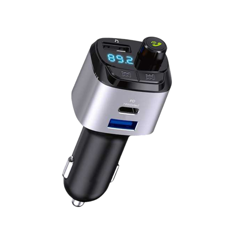 Transmitter αυτοκινήτου με θύρες USB - MP3 Player - M25 PD/USB/Bluetooth - 004765 - iThinksmart.gr