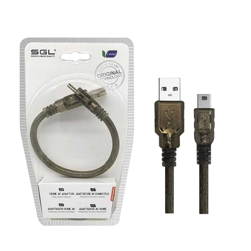 Αντάπτορας καλώδιο - USB-A male/USB Mini - 3S-01 - 20cm - 098074 - iThinksmart.gr