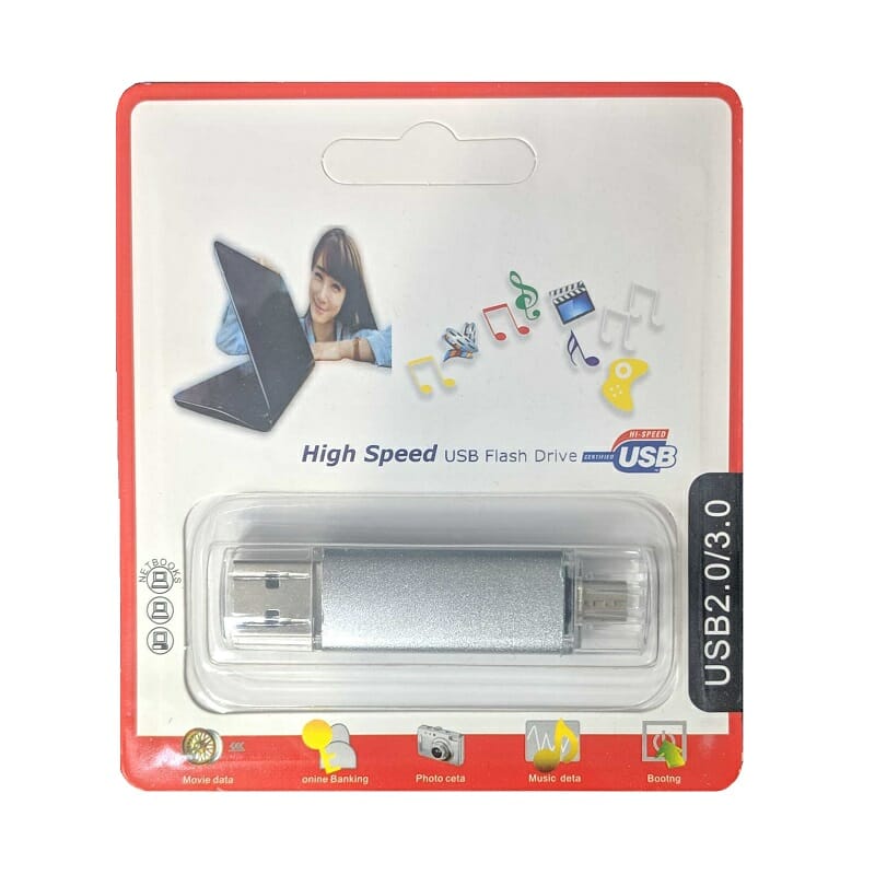 Αφαιρούμενος δίσκος - USB 2.0-Micro USB - 32GB - 905038USB - iThinksmart.gr