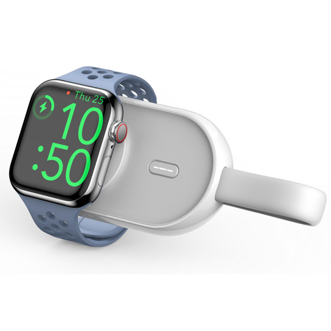VEGER Power Bank Ασύρματο για Apple Watch 1200mAh - Type C - Λευκό - iThinksmart.gr