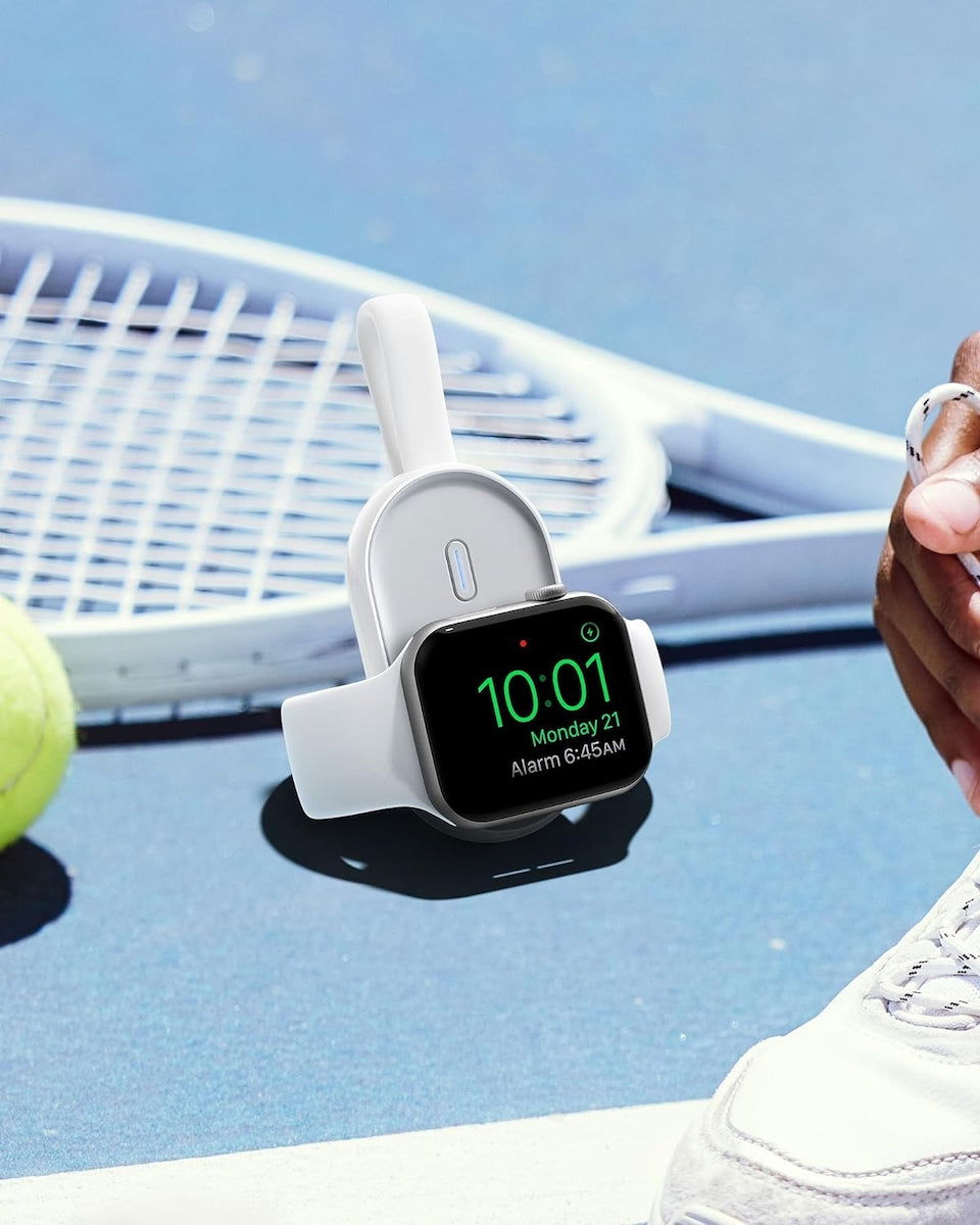 VEGER Power Bank Ασύρματο για Apple Watch 1200mAh - Type C - Λευκό - iThinksmart.gr