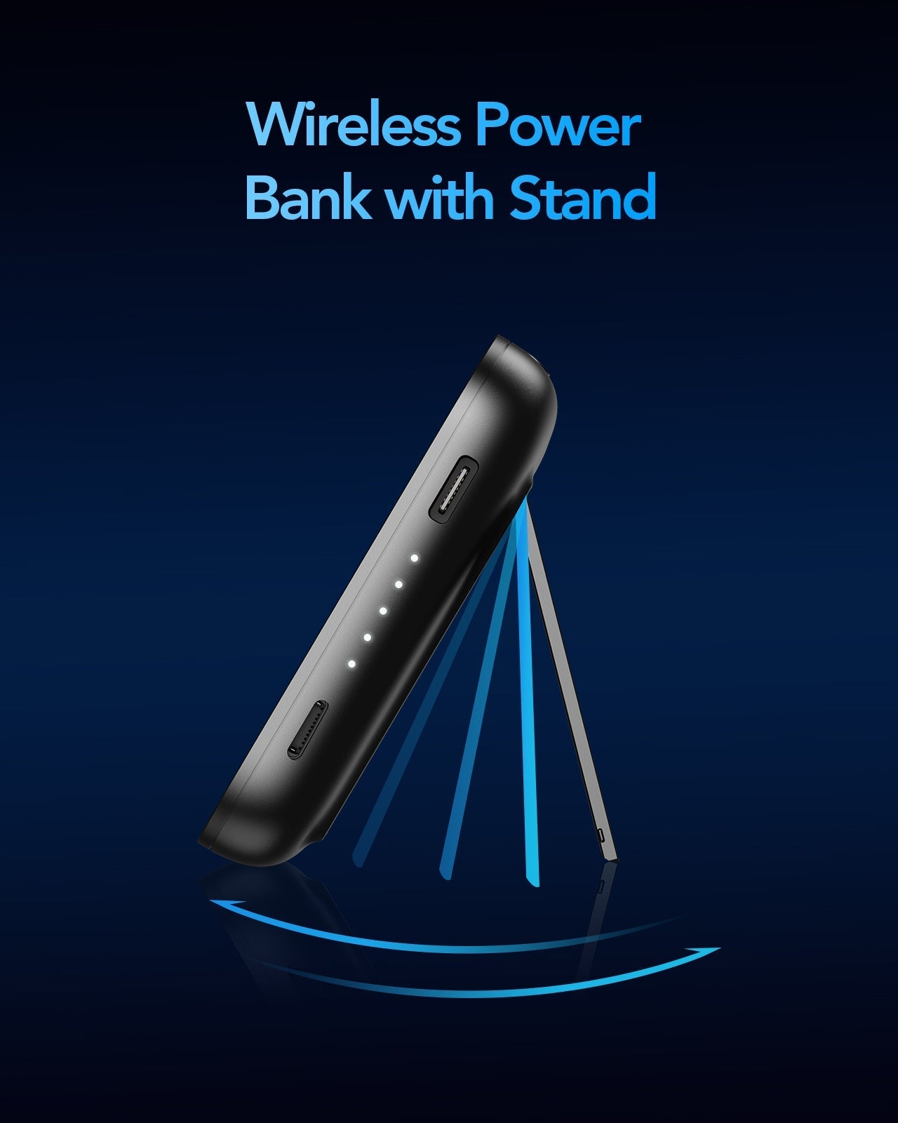 VEGER Power Bank MagSafe Tiny Ασύρματο Μαγνητικό 5000mAh V0553P για Apple Συσκευές με Magsafe - Μαύρο - iThinksmart.gr