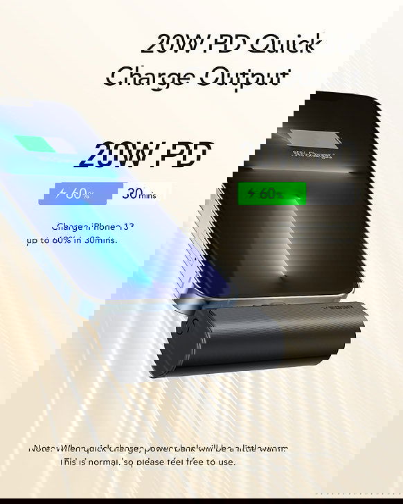 VEGER Power Bank Mini 5000mAh V0556P με βύσμα Lightning για Apple Συσκευές - Μαύρο - iThinksmart.gr