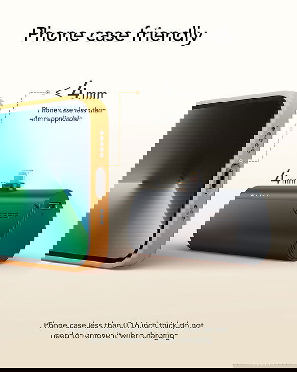 VEGER Power Bank Mini 5000mAh V0556P με βύσμα Lightning για Apple Συσκευές - Μαύρο - iThinksmart.gr