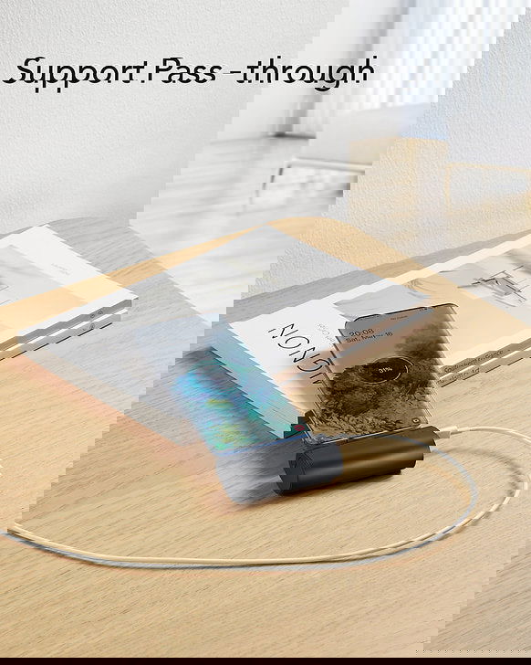 VEGER Power Bank Mini 5000mAh V0556 με βύσμα USB-C - Μαύρο - iThinksmart.gr