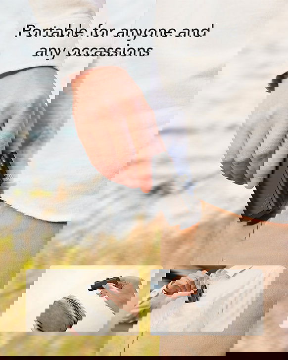 VEGER Power Bank Mini 5000mAh V0556 με βύσμα USB-C - Μαύρο - iThinksmart.gr