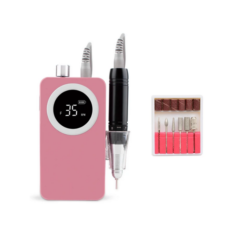 Επαναφορτιζόμενος τροχός μανικιούρ-πεντικιούρ - VKN-US808 - 581474 - Pink - iThinksmart.gr