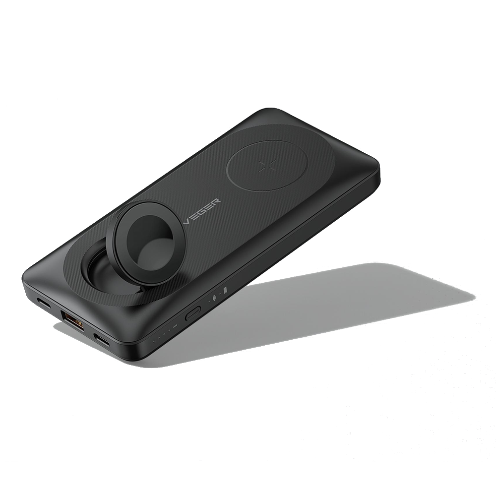 Veger W1156 - Ασύρματο PowerBank με MagSafe & Qi 15W για iPhone / Apple Watch / AirPod Pro - iThinksmart.gr