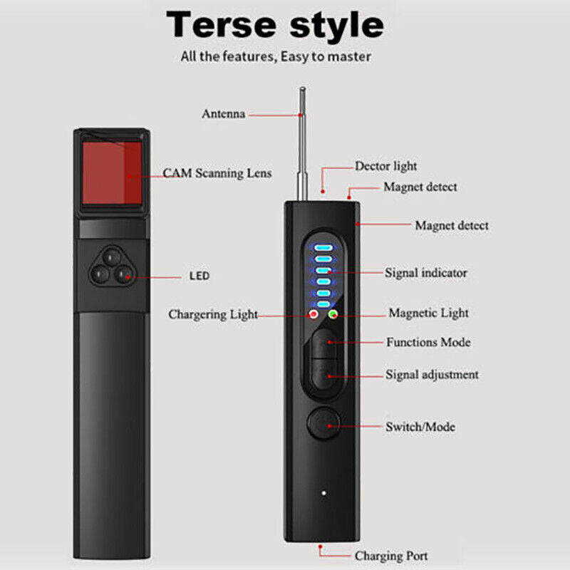 Ανιχνευτής κάμερας και συσκευών παρακολούθησης με υπέρυθρες - X13 - 810507 - iThinksmart.gr