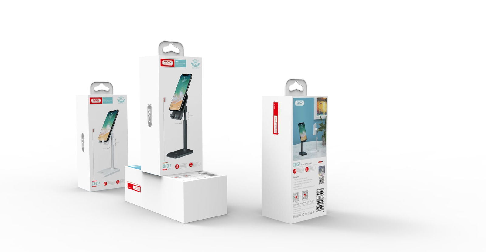 XO C57 Βάση Κινητού Άσπρο - iThinksmart.gr