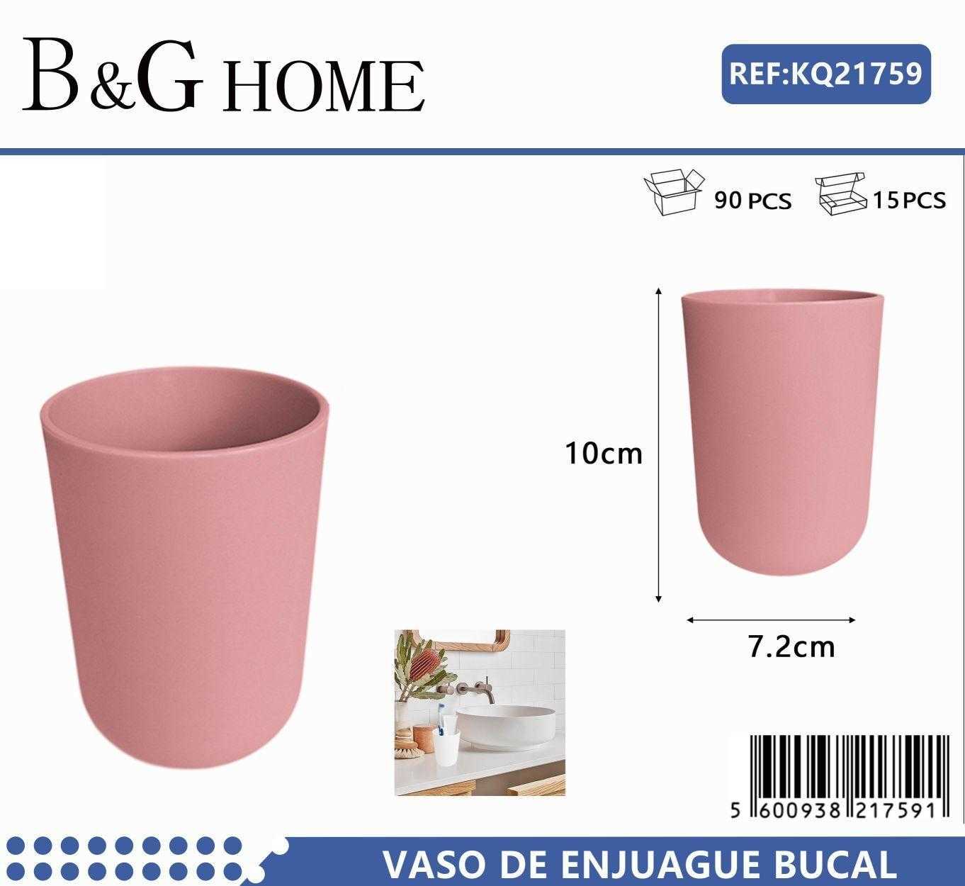 Θήκες οδοντόβουρτσας πλαστικές σε σετ 5Χ - Pink - 21759