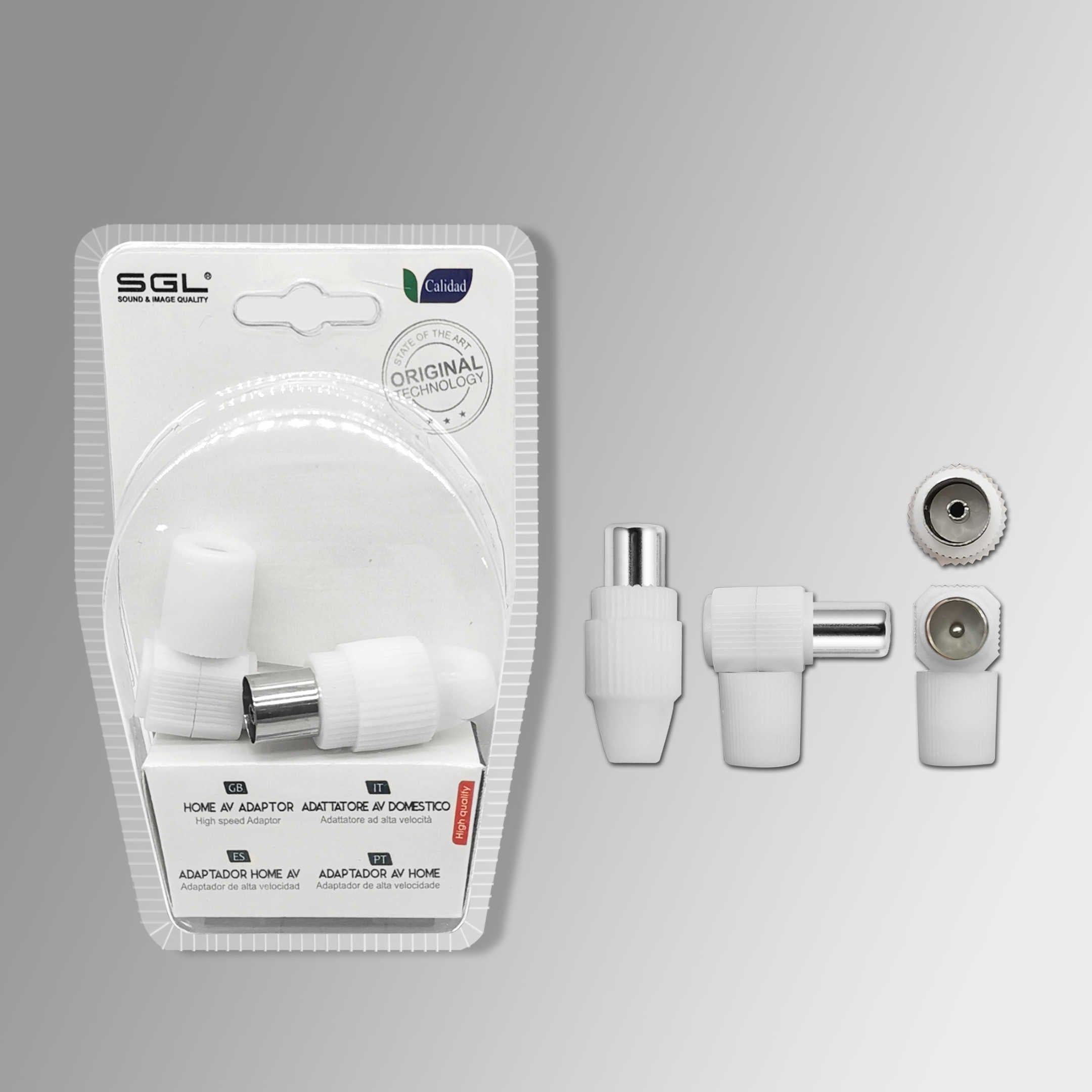 Βύσμα κεραίας TV Coaxial - 1816-2 - 098647