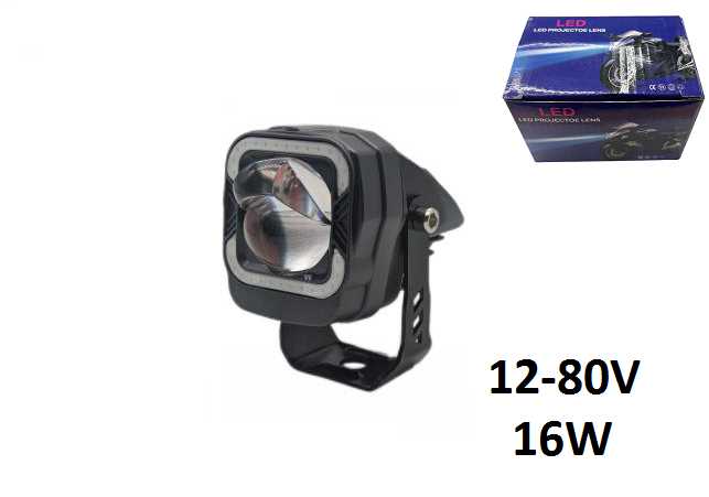 Προβολέας μοτοσυκλέτας LED - 16W - 12/24V - 3104504/24 - 310799