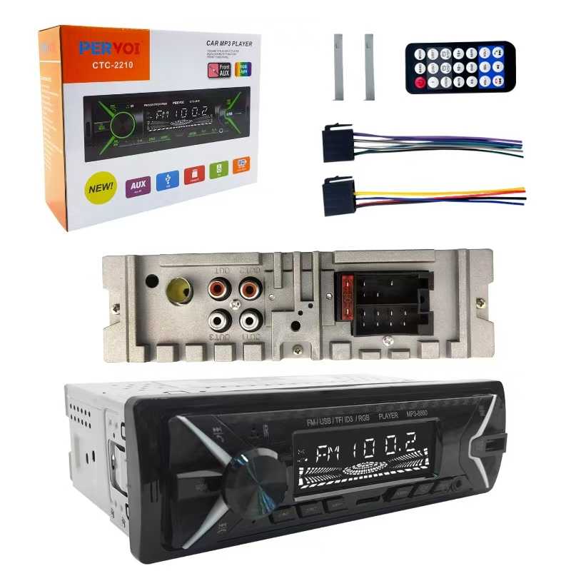 Ηχοσύστημα αυτοκινήτου 1DIN - Bluetooth - CTC-2210 - 005144