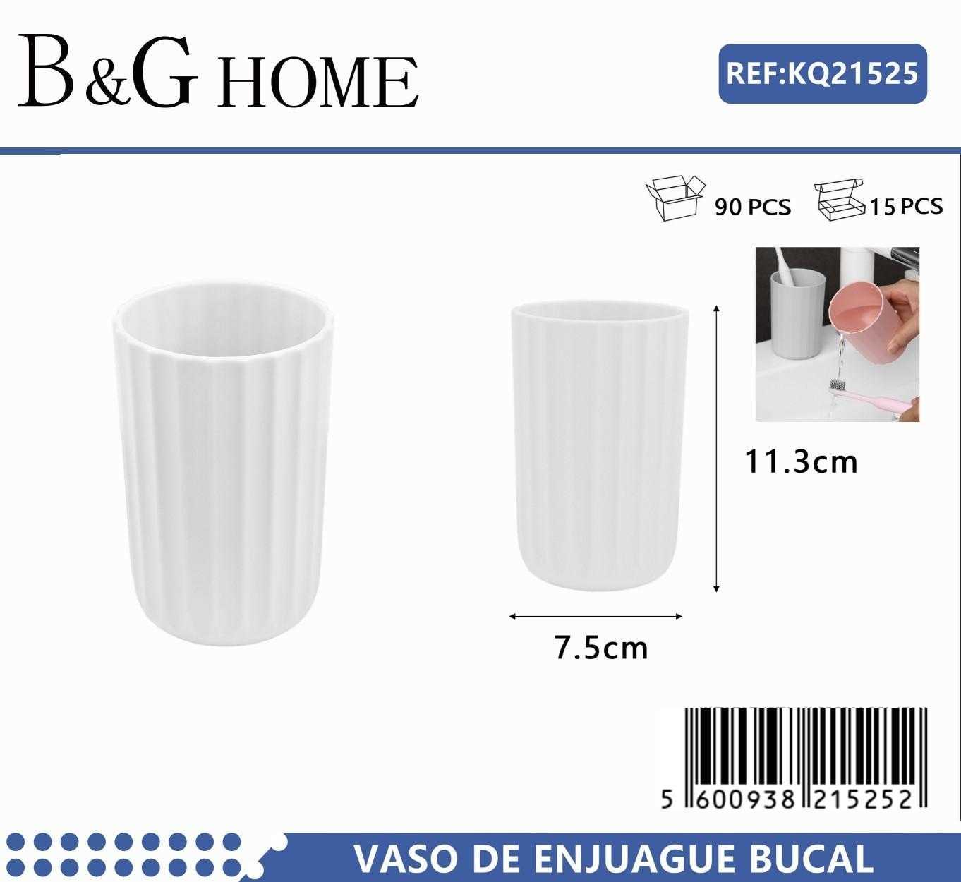 Θήκες οδοντόβουρτσας πλαστικές σε σετ 5Χ - White - 21525