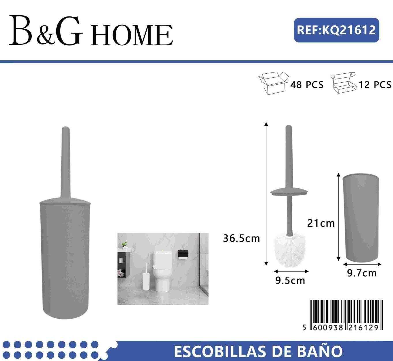 Βουρτσάκι τουαλέτας - Πιγκάλ - Grey - 21612