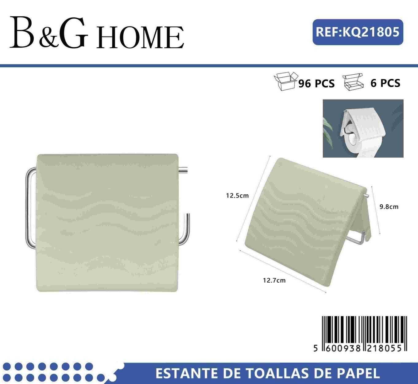 Toilet roll holder - Green - 21805