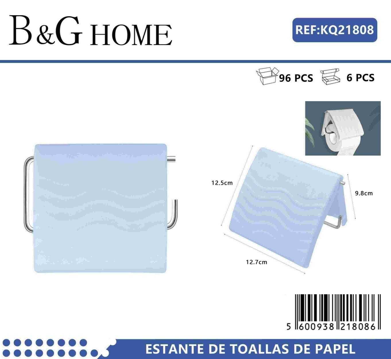 Toilet roll holder - Light Blue - 21808