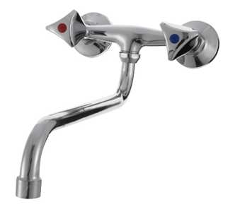 Μπαταρία βρύσης κουζίνας επιτοίχια - 576821 - iThinksmart.gr