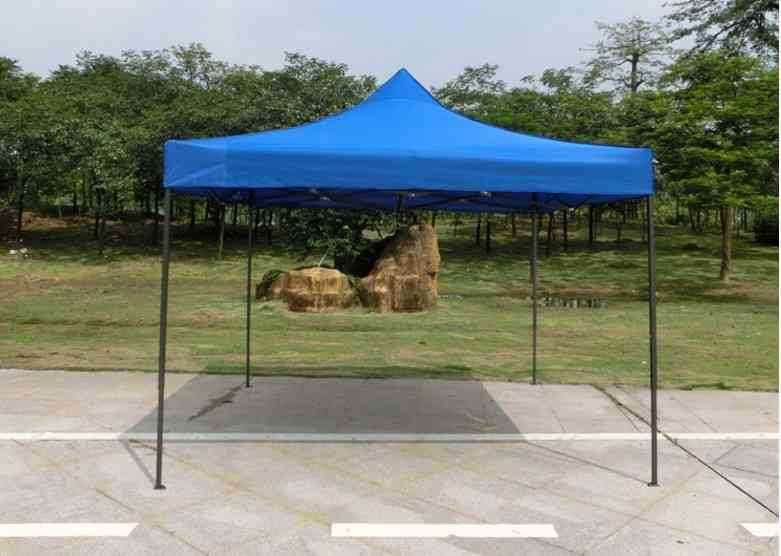 Folding garden awning - Gazebo - YB3112 - 3x4.5m - 585397 - Blue