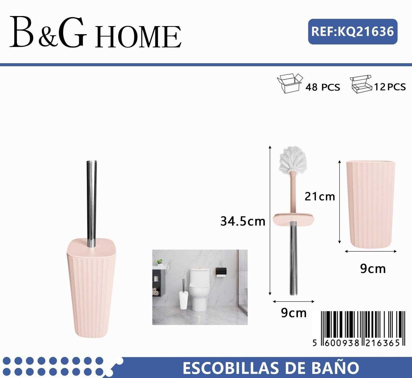 Βουρτσάκι τουαλέτας - Πιγκάλ - Light Pink - 21636