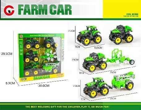 Agricultural vehicle set with accessories - 9871-10 - 524161